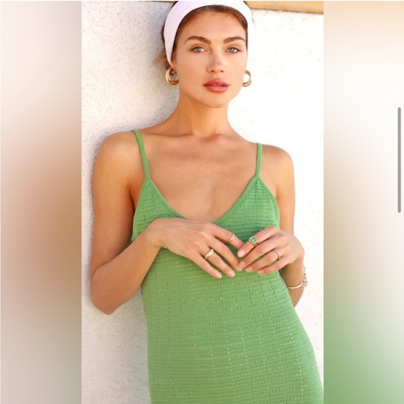 NWT Greylin Dolce Knit Cami Midi Dress - Picture 4 of 5